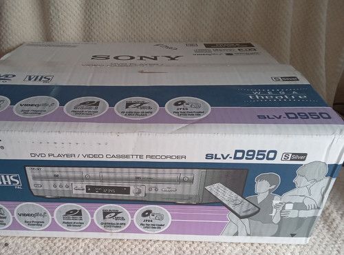Sony SLV-D950 DVD Player/VCR VHS Recorder Combi CCTV Scart Record 1yr WARRANTY