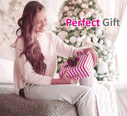 ELECTRIC RECHARGEABLE HOT WATER BOTTLE GREY BED HAND WARMER MASSAGING HEAT PAD — image 4