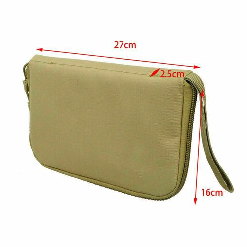 Men Handgun Tactical Army Padded Pistol Storage Pouch Hunting Carry Case Gun Bag — image 7