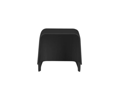 Durable Plastic Air Conditioning Trunking External Corner Black 80x60 Connector — image 3
