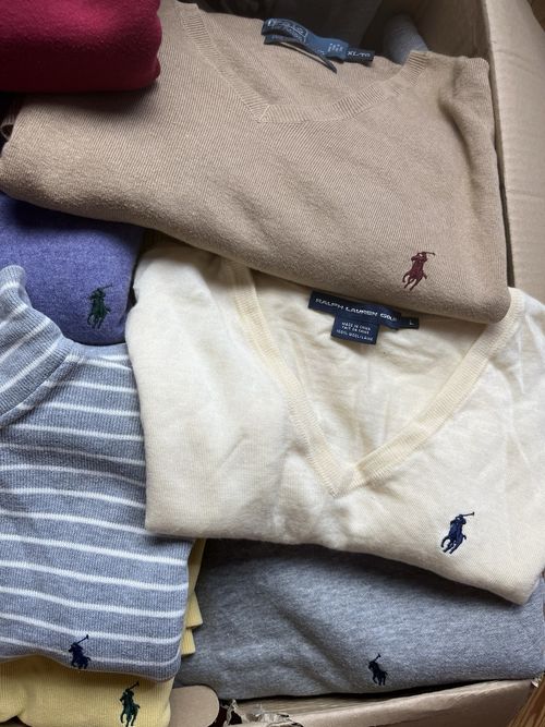 16 Piece Ralph Lauren Knits, Quater-Zips, etc Reseller Bundle Wholesale Job Lot — image 5