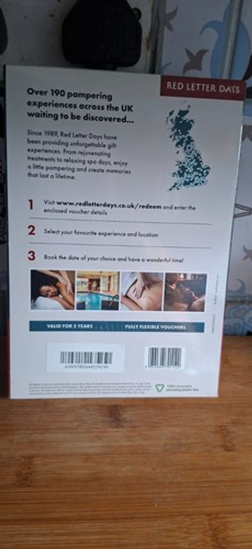 Red Letter Days Spa & Salon Treats Experience Voucher for 2 –  UK Spa Opti