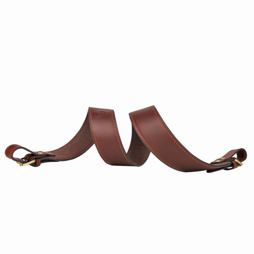 TOURBON Hunting Rifle Sling Adjustable Gun Leather Shoulder Strap Brown Shooting — image 16