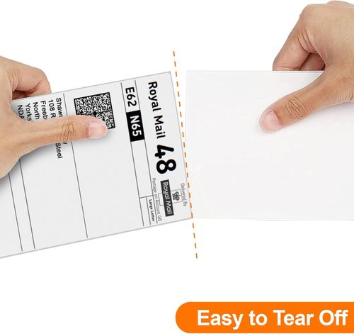 1000PS 4x6 shipping Label Paper for Vretti Thermal WiFi/Bluetooth Label Printer — image 2