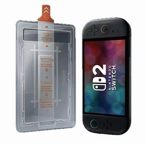 Tempered Glass Screen Protector for Nintendo Switch 2 Anti Scratch HD Clear