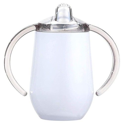 Stainless Steel Sippy Cup Double Vacuum Insulation Mug Toddler Baby Bottle