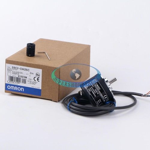 ONE Omron Rotary Encoder E6C2-CWZ6C 400P/R ( E6C2CWZ6C400PR ) NEW In Box