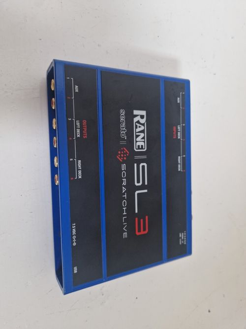 Rane Serato SL3 USB DJ Audio Interface Box RARE BLUE Excellent Condition — image 2