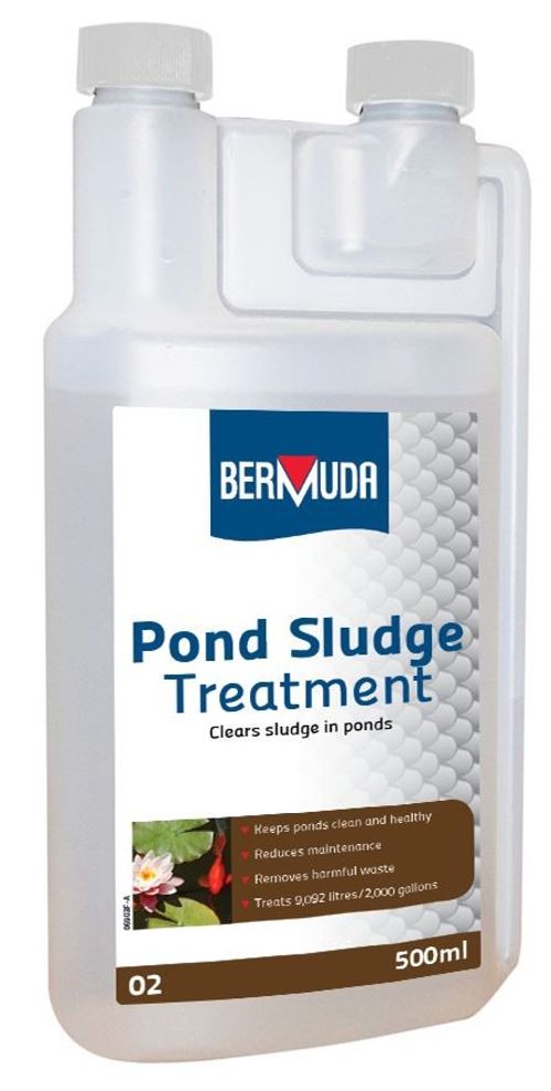 Bermuda Pond Sludge Treatment Reduce Debris Silt Dead Algae Filter Maintenance — image 1