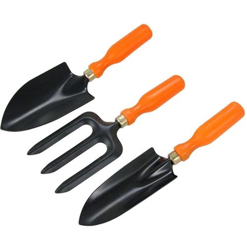 Neilsen 3pc Garden Hand Tool Gardening Kit Trowel Rake Hoe Shovel Set  — image 3