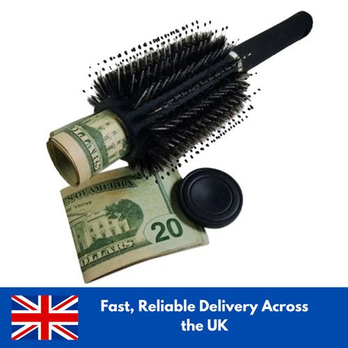 Hair Brush Safe Secret Stash Large Security Hidden Storage Compartment Tool