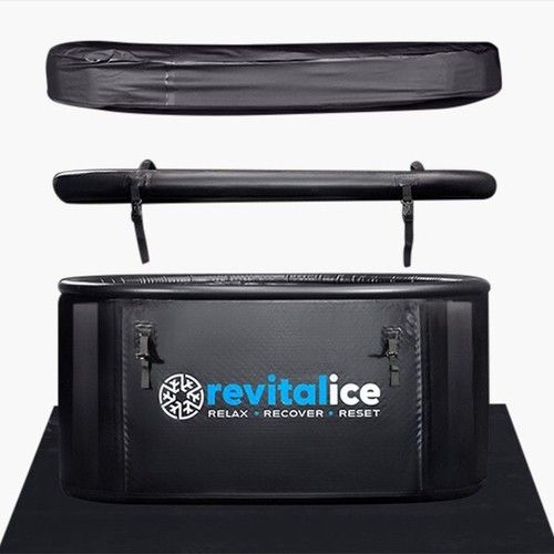 Revitalice Ice Bath Pro, Cold Water Therapy, Portable Ice Plunge Pool