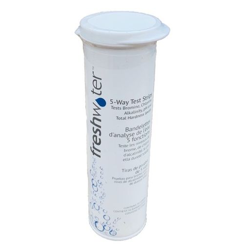 HotSpring FreshWater 5 Way Test Strips for Hot Tub Chlorine Bromine PH TA TH Spa