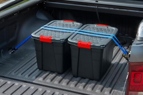 Storage Box 145L Strata Heavy Duty Trunk with Red Handles, Storage Container — image 5