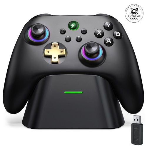 PC Controller-1000mAh PC Game Controller for Windows/Switch/Switch 2/iOS/Android