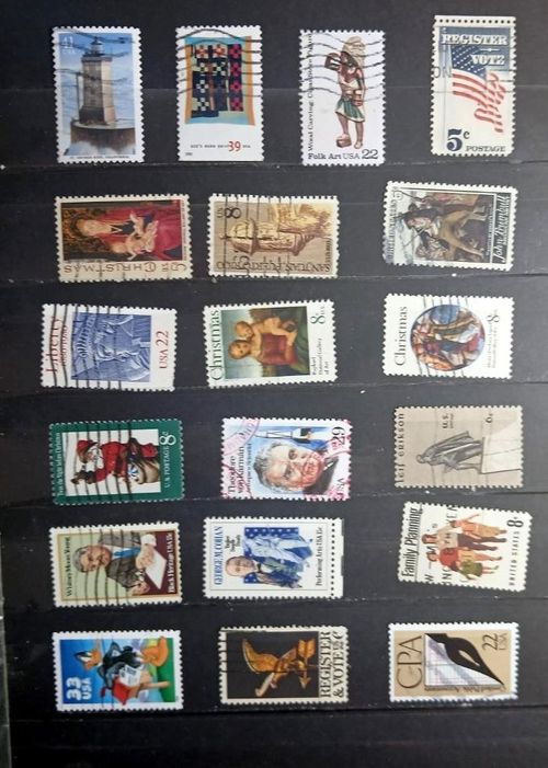 All Different US Stamp Collection With Many Old Classic Stamps #287, #286, #649 — image 7