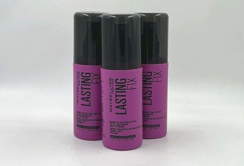 3 X Maybelline Lasting Fix Matte Finish Make-Up Setting Spray 100ml  — image 1