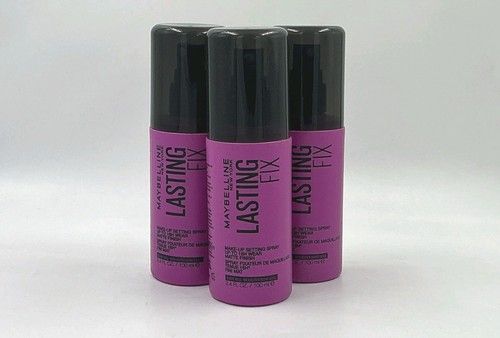 3 X Maybelline Lasting Fix Matte Finish Make-Up Setting Spray 100ml 