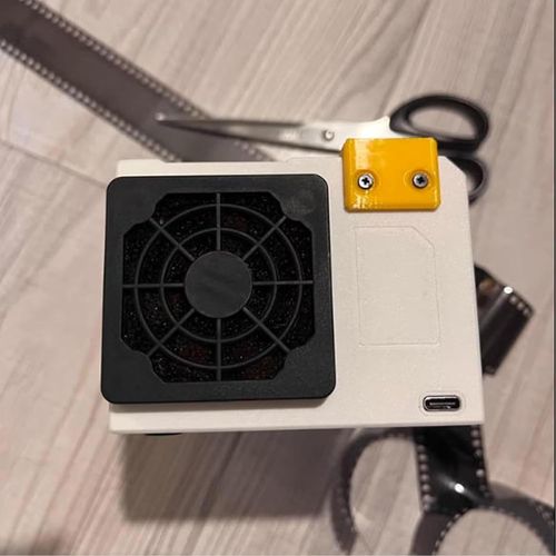 Electric Anti-Static Film Brush 135/120 Filter Fan Storage Adj Press Darkroom UK — image 7