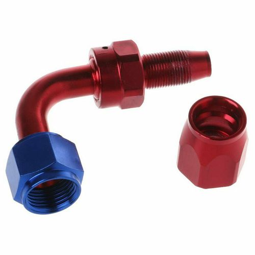 AN6 6AN AN -6 5/16" Stainless Steel Braided Fuel Hose End Kit Oil Line SV — image 6