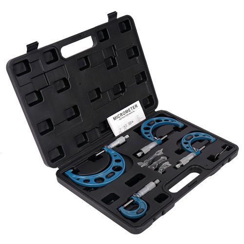 Outside Micrometer 0-100mm Metric Premium Precision Set External Micrometer UK — image 9
