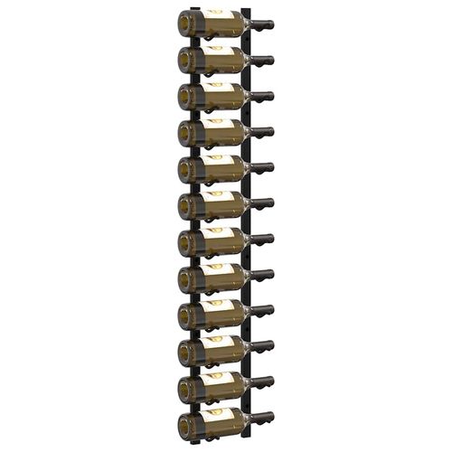 vidaXL 2x Wall Mounted Wine Racks 12 Bottles Bottle Holder Wine Stand Wine Bottl — image 5