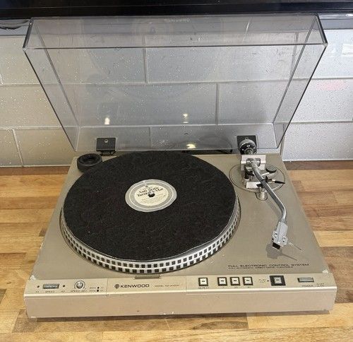 Kenwood KD-4100R Turntable Record Player Parts Repairs Working 🔥