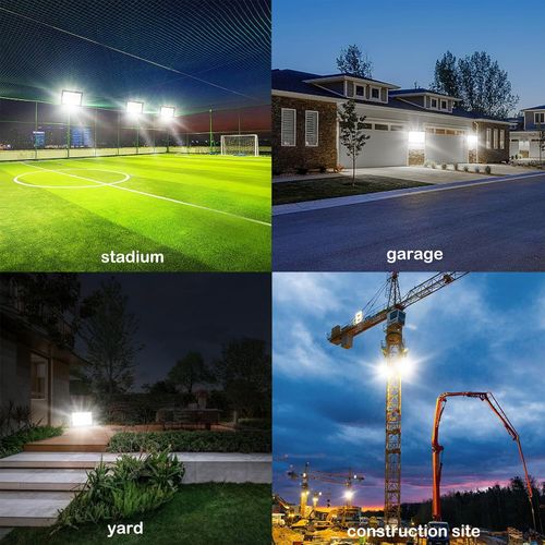 LED Floodlight Motion Sensor Security 200W Wall Light Security PIR Flood Light — image 13