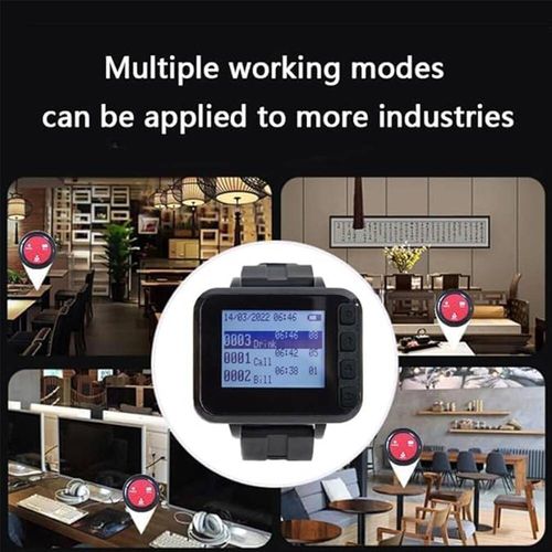 Wireless Calling System Table Calling System for Restaurant Cafes Factory Clinic — image 4