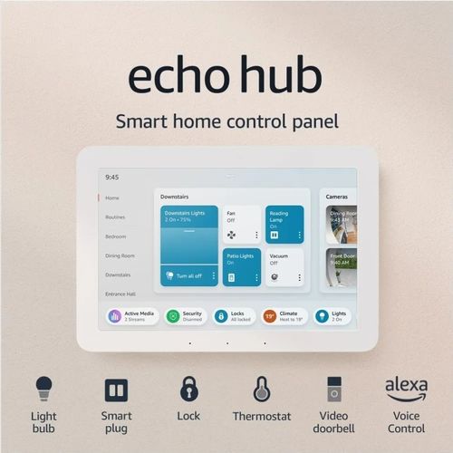 Echo Hub (Newest gen) | 8" smart home control panel with Alexa Newest Version — image 1
