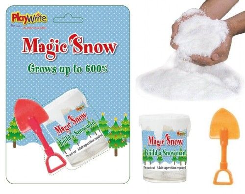 144 x Magic Snow with Shovel Toys Party Bag Filler Toy Job Lot Bulk Wholesale
