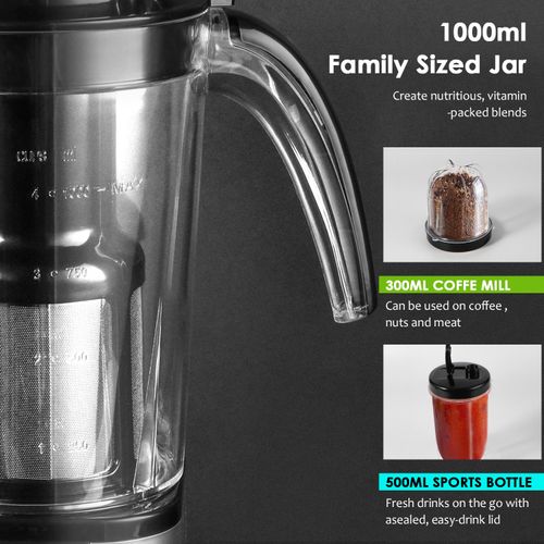 SUPERLEX 6 IN 1 Multi Blender Food Processor Smoothie Maker Juicer Grinder Set — image 3