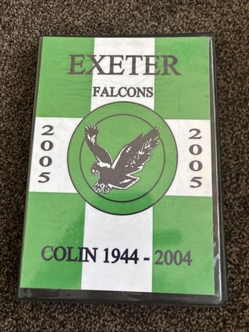 Exeter Falcons 2005 Speedway Programme Board