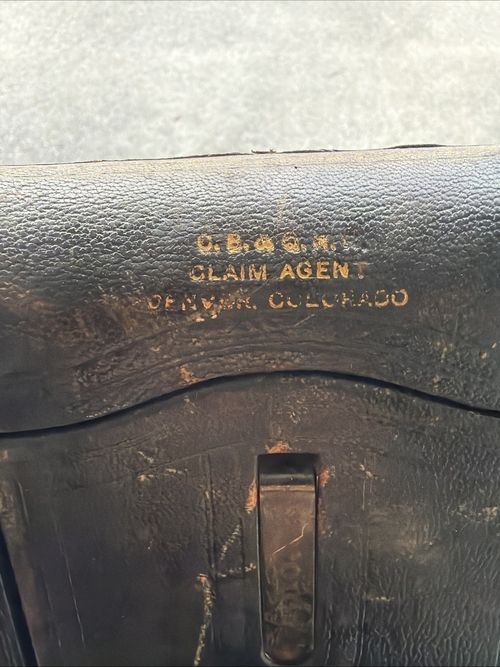 KODAK 3A CAMERA CB&Q RR RAILROAD CLAIM AGENT DENVER CO ANTIQUE RAILROADIANA — image 3