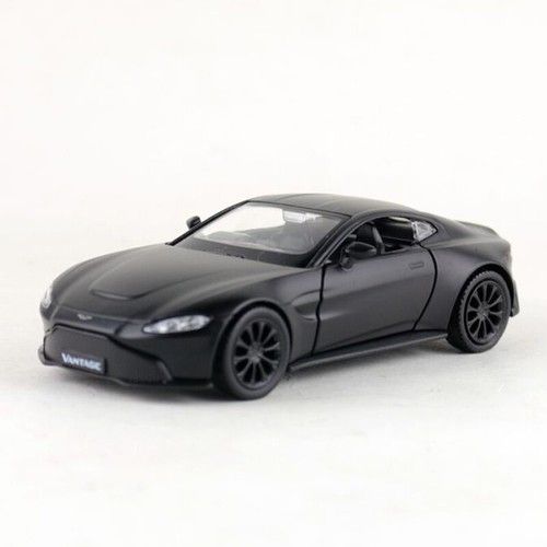 Aston Martin Vantage V8 Sports Car 1:36 Model Car Diecast Toy Vehicle Gift Black