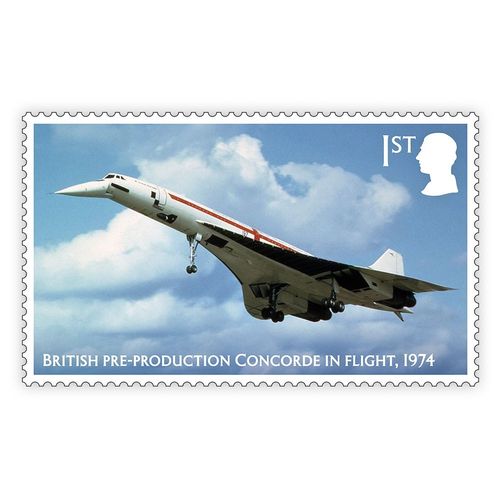 Concorde Stamps Coin Cover 50p Brilliant Uncirculated fr Royal Mail Royal Mint — image 9