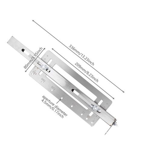 Cabinet Handle Jig Kitchen Cupboard Hardware Template Drill Punch Hole Locator — image 3