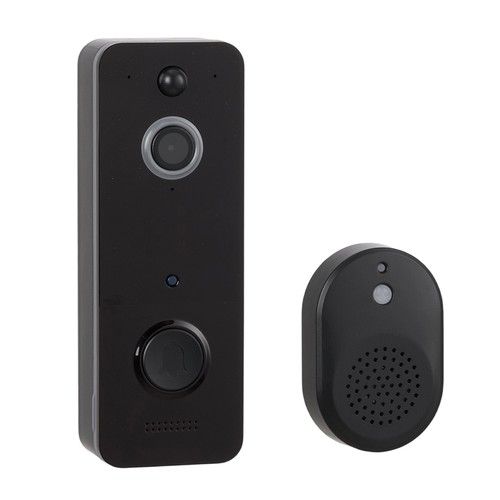 Wireless Video Doorbell Security Camera Bell Ring Intercom Security Weatherproof