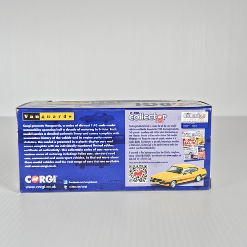 Corgi Vanguards Va13203 1:43 Scale Vauxhall Astra Rhd Carmine Red Die-Cast Boxed — image 2