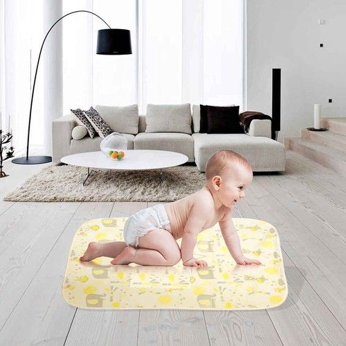 🔥Baby Travel Mat Folding Waterproof Changing Mat Foldable Light Nappy Portable