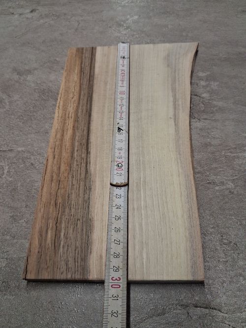 Walnut wood board natural edge smooth edge board decorative craft wood — image 2