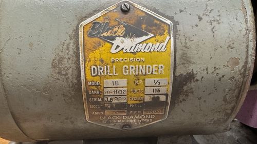 Black Diamond Drill Grinder Bench Grinder Sharpening Machine — image 2