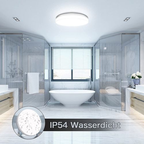 LED CEILING LIGHT PANEL DOWN LIGHTS BATHROOM KITCHEN LIVING ROOM WALL LAMP — image 11