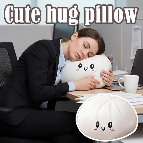 25cm Large Dumpling Squishy Stress Relief Squeeze Fidget Toy Soft Food Shape — image 4