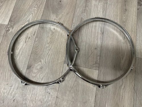 Premier 10” Drum Hoops Rims 6-Lug Hardware Tension #WR30