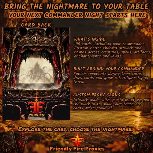 Horror Commander Deck | 100 Cards + Tokens | Freddy as Valgavoth — image 19