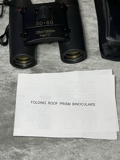 Portable 30x60 Mini Binoculars Day And Night Compact Vision Outdoor Telescopes — image 4