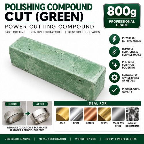 Polishing Compound Cut 800g Power cutting compound jewellery metal