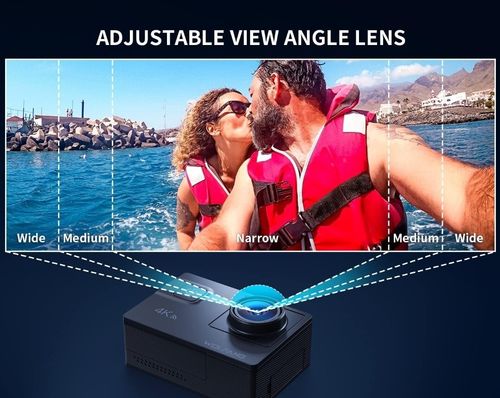 WOLFANG Action Camera 4K 60FPS 24MP GA300, WiFi EIS Touch Screen Sports Camera  — image 8