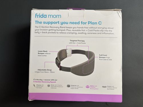 Frida Mom C Section Recovery Band Postpartum Abdominal Belt 2 Hot Cold Packs NEW — image 5